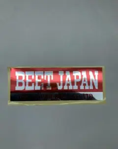 BEET JAPAN ビ−トマフラーステッカー耐熱メタリック仕上げ送料込みのサムネイル