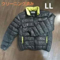 FILA ブラック/イエローダウンジャケット