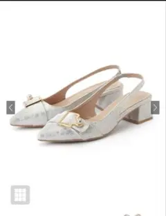 GRLパールバックレースパンプス【gd1652】