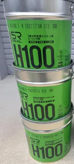 ド*チ様 H100 コーキング材ホワイトNo.5 6L3缶セット - メルカリ