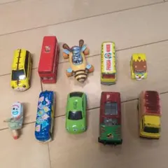 8点まとめ売り】ディズニートミカ ディズニーモータース ツムツム