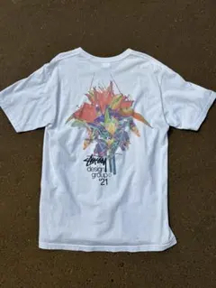 Stussy Tシャツ　デザイングループ '21 ホワイト