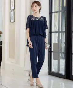 フォーマル　パンツドレス　M