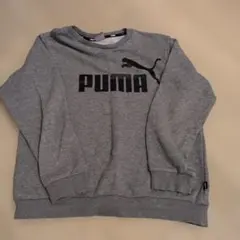 PUMA キッズ トレーナー グレー 150のサムネイル