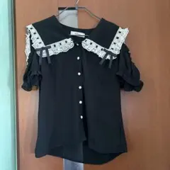 Ank Rouge 肩出しレースシャツ