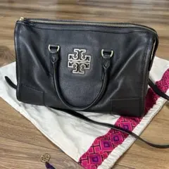 【美品】TORY BURCH ミニ ボストンバッグ ショルダーバッグ