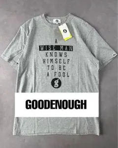 【新品タグ付】GOOD ENOUGH グッドイナフ Tシャツ グレー XLのサムネイル