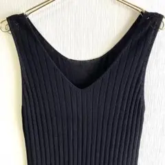 ANAP 【F】ノースリーブ♡ニットワンピース ♡Ｖネック♡美品