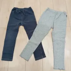 ユニクロ＆GITA 子供用レギンスパンツ 110 120 セット