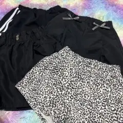 女の子　ショートパンツ4着まとめ売り