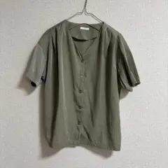 ITEMS URBANRESEARCH Vネックブラウスカットソーのサムネイル