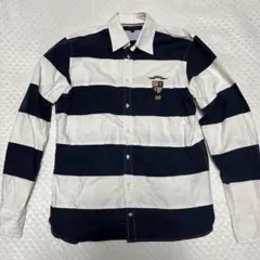 TOMMY HILFIGER トミーヒルフィガー　ストライプ長袖シャツ Sサイズ