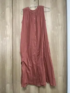 FREAKS STORE フリークスストア　コットンノースリーブワンピース