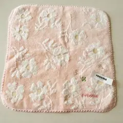 renoma 花柄タオルハンカチ 2枚セット