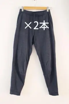 ユニクロ ストレッチアクティブジョガーパンツ 2本組