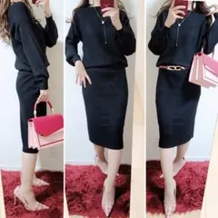 美品２点セット売り♥️　Feroux　ナノユニバース　アルページュストーリー　黒