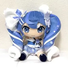 初音ミク　雪ミク　2025 gift ぬいぐるみ　Crystal Snow