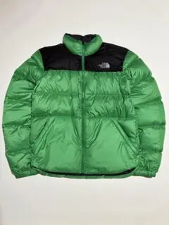 THE NORTH FACE ヌプシ ダウンジャケット グリーン ノースフェイスTHE NORTH FACE ダウンジャケットグリーン