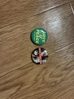 LOVE & PEACE ブラック・サバス NANAピンバッジセット