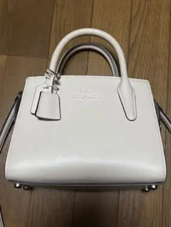 COACH ホワイト ショルダーバッグ
