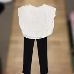 TESLA レギンス ブラック S ZARA Tシャツ S
