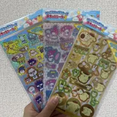 再値下げ！サンリオキャラクターズ キラッとシール 3枚セット