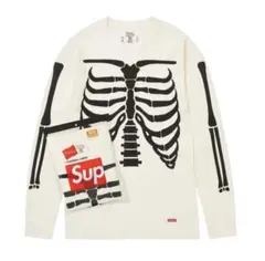 花柄 Supreme x Hanes Bones Thermal Crew - メルカリ