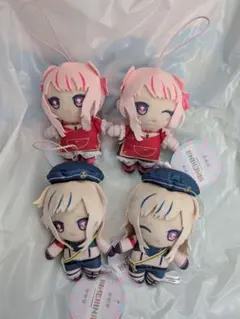 ラウワン限定 HIMEHINA ボイスマスコットぬいぐるみ 全4種セット ①