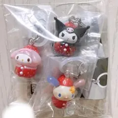 新品 サンリオ いちご めじるしアクセサリー クロミ マイメロ ウサハナ