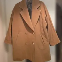 最終値下美品確定❗MaxMara SPORTMAXキャメルラナウールUNI