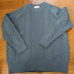 ケーブルニット　М　TKショップ