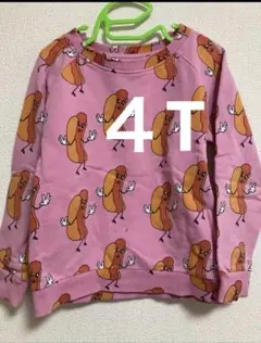 HUGO ♥ TIKI ホットドッグ柄 トレーナー 4T