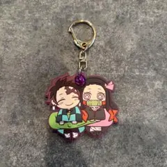 鬼滅の刃　炭治郎と禰豆子　キーホルダー
