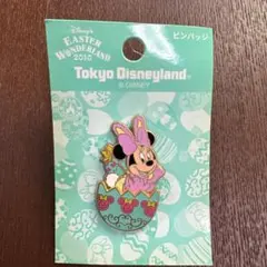 東京ディズニーランド ミニーピンバッジ　イースター