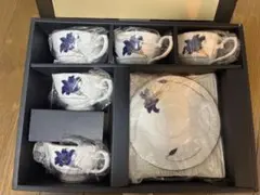 PLAYBOY 青い花柄 ティーカップセット