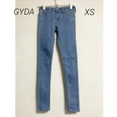 0346 GYDA ジェイダ アイスブルー スキニー デニム パンツ XS