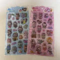 【新品】ラブブボンボンドロップシール　２枚セット