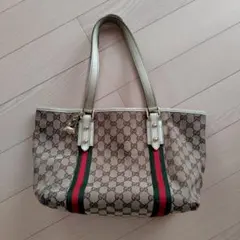 GUCCI GGキャンバス トートバッグ 中型