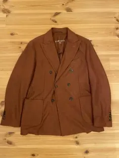 【極美品】CIRCOLO 1901 チルコロ ブラウン ニットジャケット リネン