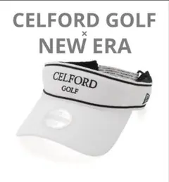 CELFORD セルフォード　ゴルフ ニューエラ　NEW ERA サンバイザー