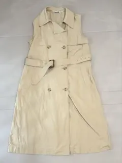 ユニクロ JWアンダーソン ノースリーブ トレンチワンピース