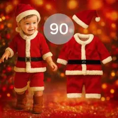 子供　キッズ　サンタ　サンタコス　ワンピース　女の子　クリスマス　コスプレ　衣装