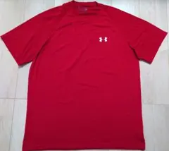 UNDER ARMOR HeatGear Tシャツ【XL】レッド ビッグサイズ