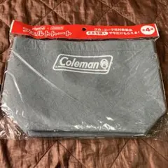 新品未使用 フェルトトートバッグ　Coleman グレー　コカ・コーラ付録