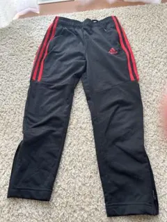 adidas ジャージ パンツ ブラック レッド