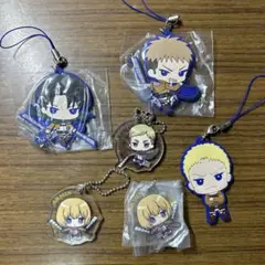 進撃の巨人　ストラップ　6個