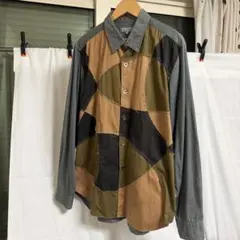 COMME des GARCONS HOMME パッチワークシャツ Lのサムネイル