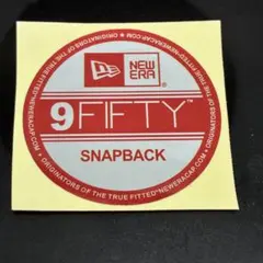 NEWERAニューエラステッカーシール即納 赤