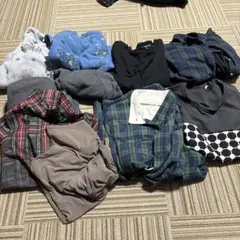 チェック柄シャツとセーターセットおまとめ