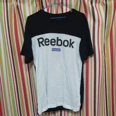 Reebok ロゴ Tシャツ ホワイト/ブラック